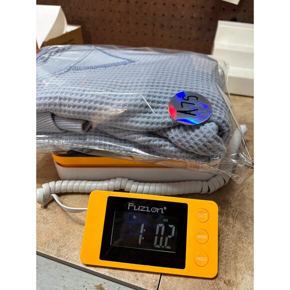 Aerie Women’s Waffle Long Sleeve Shirt, Light Blue, GUC - Picture 4 of 4